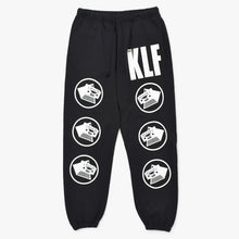 Load image into Gallery viewer, 極美品 SAINT Mxxxxxxx セントマイケル The KLFコラボ セットアップ KLF HOODIE/KLF SWEAT PANTS スウェット パーカー パンツ ヴィンテージ加工 中古 4a002605