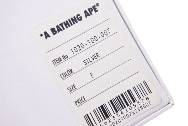 Not for sale A BATHING APE Paperweight Paperweight APE20th Anniversary Silver Good Condition Used 26966