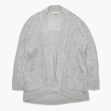 画像をギャラリービューアに読み込む, DRIES VAN NOTEN ドリスヴァンノッテン カーディガン シルバー M アセテート ポリエステル ナイロン 美品 中古 4a002698