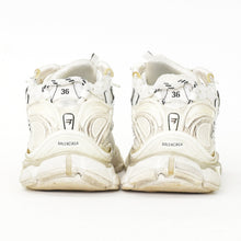 画像をギャラリービューアに読み込む, BALENCIAGA バレンシアガ Runner スニーカー ホワイト ヴィンテージ加工 ダメージ加工 36サイズ レディース ローカット シューズ 良品 中古 4a002727
