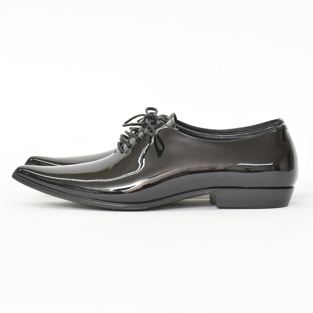 Very good condition SAINT LAURENT Saint Laurent Patent leather lace up dress shoes Enamel Size 36 Black Made in Italy Used 4a002728
