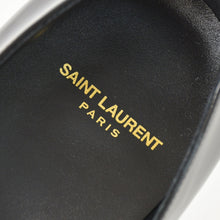 画像をギャラリービューアに読み込む, 極美品 SAINT LAURENT サンローラン パテントレザーレースアップドレスシューズ エナメル 36サイズ ブラック イタリア製 中古 4a002728