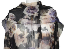 画像をギャラリービューアに読み込む, Christian Dior ディオール ヴィンテージ カーディガン シャツ 長袖 半袖 花柄 透け サイズ36 レディース 美品 27429