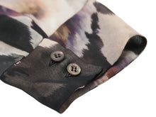 画像をギャラリービューアに読み込む, Christian Dior ディオール ヴィンテージ カーディガン シャツ 長袖 半袖 花柄 透け サイズ36 レディース 美品 27429