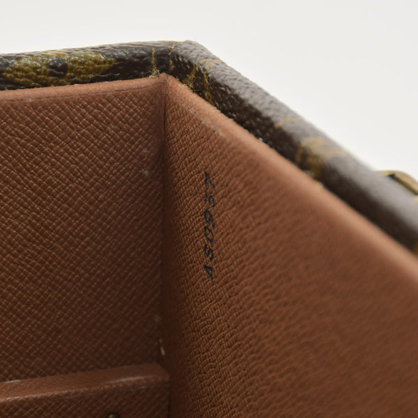 LOUIS VUITTON ルイヴィトン プレジデント45 スーツケーストランクケース モノグラム M53012 ブラウン 美品 中古 4a002752