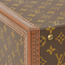 画像をギャラリービューアに読み込む, LOUIS VUITTON ルイヴィトン プレジデント45 スーツケーストランクケース モノグラム M53012 ブラウン 美品 中古 4a002752