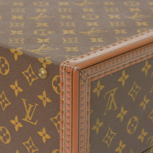 画像をギャラリービューアに読み込む, LOUIS VUITTON ルイヴィトン プレジデント45 スーツケーストランクケース モノグラム M53012 ブラウン 美品 中古 4a002752