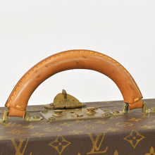 画像をギャラリービューアに読み込む, LOUIS VUITTON ルイヴィトン プレジデント45 スーツケーストランクケース モノグラム M53012 ブラウン 美品 中古 4a002752