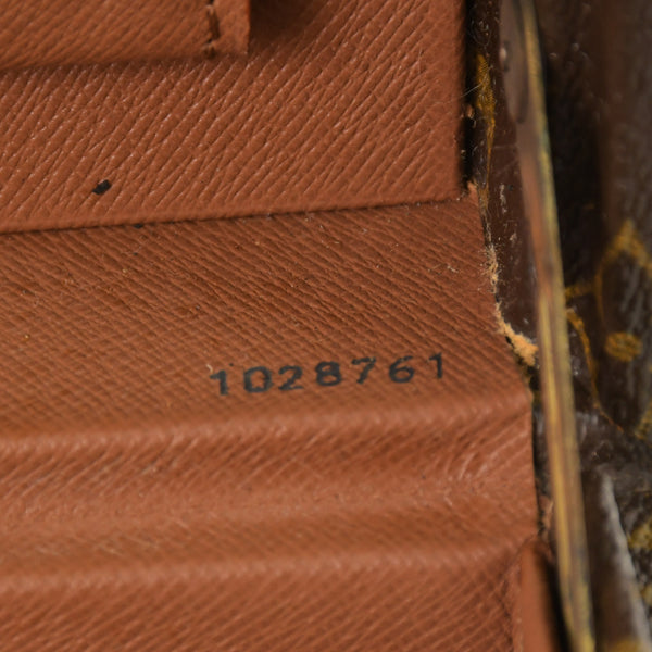 LOUIS VUITTON ルイヴィトン プレジデント45 スーツケーストランクケース モノグラム M53012 ブラウン 美品 中古 4a002752