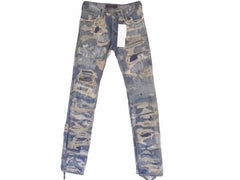 新品未使用品 UNDERCOVER アンダーカバー ヴィンテージ 名作 85デニム ジーンズ ボトム ブルー 05AW サイズ1 5A71-P7 レディース 中古 4a000109