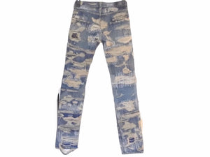 新品未使用品 UNDERCOVER アンダーカバー ヴィンテージ 名作 85デニム ジーンズ ボトム ブルー 05AW サイズ1 5A71-P7 レディース 中古 4a000109