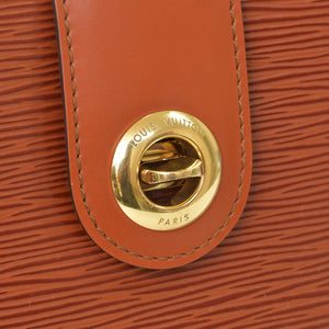 極美品 LOUIS VUITTON ルイヴィトン エピ ブラウン ゴールド金具 M52253 ケニアブラウン ブラウン ショルダーバッグ 中古 4a002852