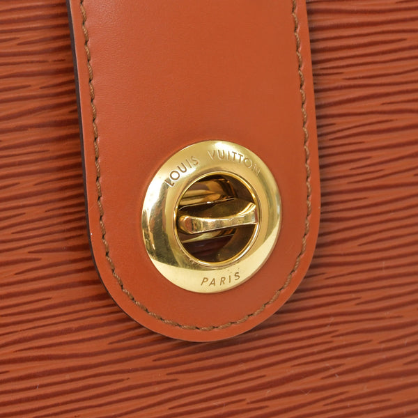 極美品 LOUIS VUITTON ルイヴィトン エピ ブラウン ゴールド金具 M52253 ケニアブラウン ブラウン ショルダーバッグ 中古 4a002852