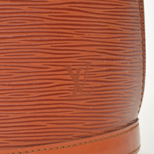 極美品 LOUIS VUITTON ルイヴィトン エピ ブラウン ゴールド金具 M52253 ケニアブラウン ブラウン ショルダーバッグ 中古 4a002852