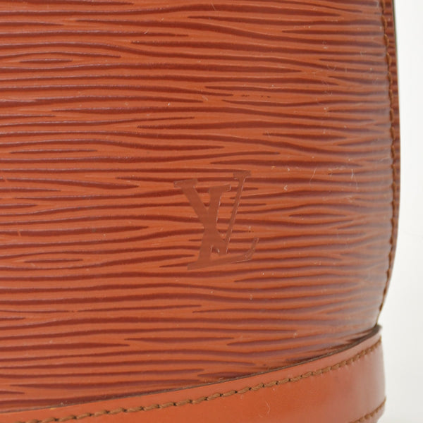 極美品 LOUIS VUITTON ルイヴィトン エピ ブラウン ゴールド金具 M52253 ケニアブラウン ブラウン ショルダーバッグ 中古 4a002852