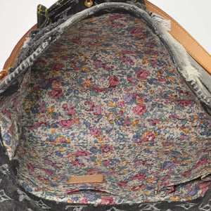 極美品 LOUIS VUITTON ルイヴィトン モノグラムデニム パッチワーク ポスティ メッセンジャーバッグ M95375 グレー 中古 4a002881