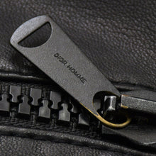 画像をギャラリービューアに読み込む, DIOR HOMME ディオール オム レザージャケット ブルゾン 6HH5043801 サイズ46 ラムレザー ブラック 美品 中古 4a002890