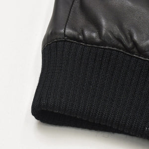 DIOR HOMME ディオール オム レザージャケット ブルゾン 6HH5043801 サイズ46 ラムレザー ブラック 美品 中古 4a002890