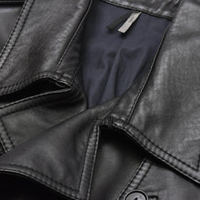 画像をギャラリービューアに読み込む, DIOR HOMME ディオール オム レザートレンチコート 6HH5034001 サイズ46 ラムレザー エポレット ベルト付き ブラック 美品 中古 4a002891