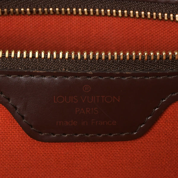 極美品 LOUIS VUITTON ルイヴィトン ダミエ ノリータハンドバッグ N41455 ブラウン ゴールド金具 中古 4a002909