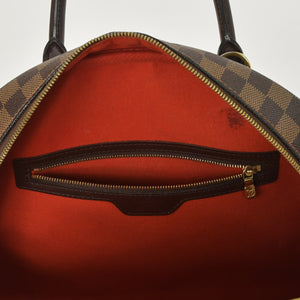 極美品 LOUIS VUITTON ルイヴィトン ダミエ ノリータハンドバッグ N41455 ブラウン ゴールド金具 中古 4a002909