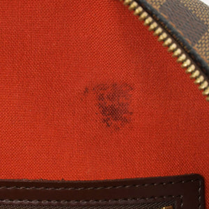 極美品 LOUIS VUITTON ルイヴィトン ダミエ ノリータハンドバッグ N41455 ブラウン ゴールド金具 中古 4a002909