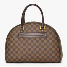 Load image into Gallery viewer, 極美品 LOUIS VUITTON ルイヴィトン ダミエ ノリータハンドバッグ N41455 ブラウン ゴールド金具 中古 4a002909