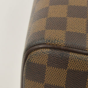 極美品 LOUIS VUITTON ルイヴィトン ダミエ ノリータハンドバッグ N41455 ブラウン ゴールド金具 中古 4a002909