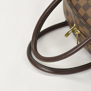 極美品 LOUIS VUITTON ルイヴィトン ダミエ ノリータハンドバッグ N41455 ブラウン ゴールド金具 中古 4a002909