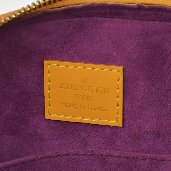 極美品 LOUIS VUITTON ルイヴィトン エピライン ジャスミン ハンドバッグ タッシリイエロー エピレザー ゴールド金具 M52089 中古 4a001114