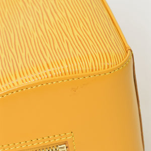 極美品 LOUIS VUITTON ルイヴィトン エピライン ジャスミン ハンドバッグ タッシリイエロー エピレザー ゴールド金具 M52089 中古 4a001114