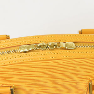 極美品 LOUIS VUITTON ルイヴィトン エピライン ジャスミン ハンドバッグ タッシリイエロー エピレザー ゴールド金具 M52089 中古 4a001114