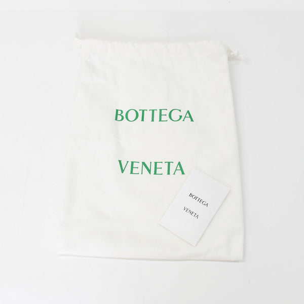 極美品 BOTTEGA VENETA ボッテガヴェネタ ミニジョディ ハンドバッグ イントレチャート グリーン ラムスキン ゴールド金具 中古 4a002923