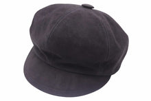 画像をギャラリービューアに読み込む, Christian Dior クリスチャンディオール キャスケット スエード レザー ブラック ゴートスキン サイズ57 レディース 中古 29446