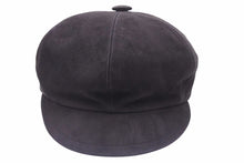 画像をギャラリービューアに読み込む, Christian Dior クリスチャンディオール キャスケット スエード レザー ブラック ゴートスキン サイズ57 レディース 中古 29446