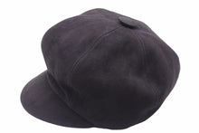 画像をギャラリービューアに読み込む, Christian Dior クリスチャンディオール キャスケット スエード レザー ブラック ゴートスキン サイズ57 レディース 中古 29446