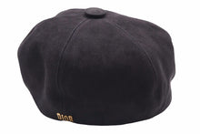 画像をギャラリービューアに読み込む, Christian Dior クリスチャンディオール キャスケット スエード レザー ブラック ゴートスキン サイズ57 レディース 中古 29446