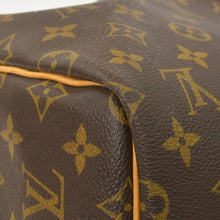 画像をギャラリービューアに読み込む, LOUIS VUITTON ルイヴィトン モノグラム キーポルバンドリエール55 2WAY ボストンバック M41414 ブラウン キャンバス 美品 中古 4a002947