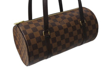 Load image into Gallery viewer, 極美品 LOUIS VUITTON ルイヴィトン ハンドバッグ パピヨン30 ダミエキャンバス N51303 ブラウン ゴールド金具 中古 4b002991
