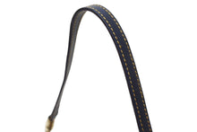 Load image into Gallery viewer, CHRISTIAN DIOR クリスチャンディオール サドルポーチ ワンショルダーバッグ MC1021 ネイビー キャンバス レザー ゴールド金具 美品 4b002688