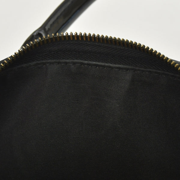 極美品 LOUIS VUITTON ルイヴィトン ハンドバッグ Ｍ90060 ヴェルニ モンタナ ブラック モノグラム ゴールド金具 中古 4a003004