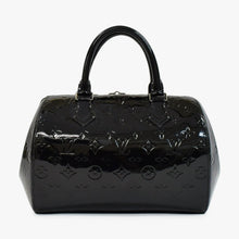 画像をギャラリービューアに読み込む, 極美品 LOUIS VUITTON ルイヴィトン ハンドバッグ Ｍ90060 ヴェルニ モンタナ ブラック モノグラム ゴールド金具 中古 4a003004