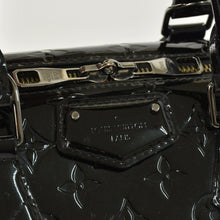 画像をギャラリービューアに読み込む, 極美品 LOUIS VUITTON ルイヴィトン ハンドバッグ Ｍ90060 ヴェルニ モンタナ ブラック モノグラム ゴールド金具 中古 4a003004