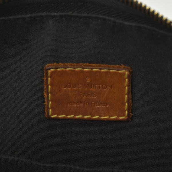 極美品 LOUIS VUITTON ルイヴィトン ハンドバッグ Ｍ90060 ヴェルニ モンタナ ブラック モノグラム ゴールド金具 中古 4a003004