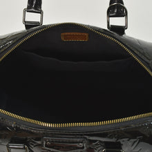 画像をギャラリービューアに読み込む, 極美品 LOUIS VUITTON ルイヴィトン ハンドバッグ Ｍ90060 ヴェルニ モンタナ ブラック モノグラム ゴールド金具 中古 4a003004