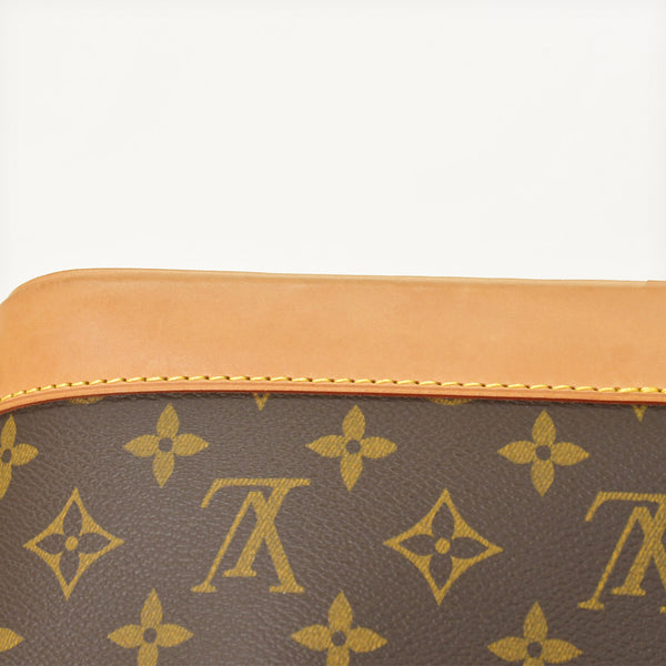 LOUIS VUITTON ルイ ヴィトン アルマPM ハンドバッグ M51130 モノグラムキャンバス ヌメ革 ブラウン ゴールド金具 美品 中古 4a003042