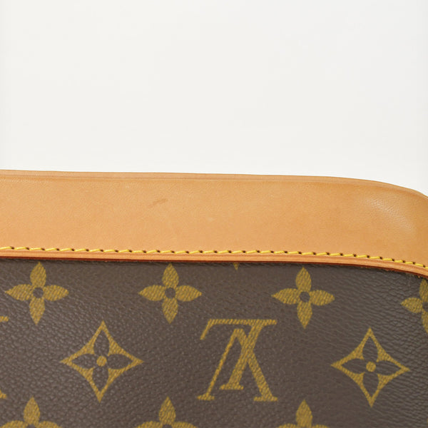 LOUIS VUITTON ルイ ヴィトン アルマPM ハンドバッグ M51130 モノグラムキャンバス ヌメ革 ブラウン ゴールド金具 美品 中古 4a003042