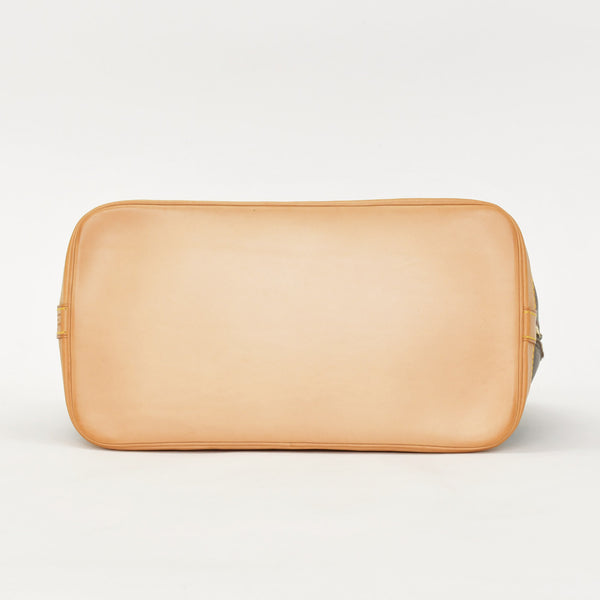 LOUIS VUITTON ルイ ヴィトン アルマPM ハンドバッグ M51130 モノグラムキャンバス ヌメ革 ブラウン ゴールド金具 美品 中古 4a003042