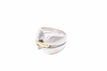 画像をギャラリービューアに読み込む, GEORG JENSEN ジョージジェンセン リング 指輪 シルバー 925 ゴールド 16号 メンズ 良品 中古 30675
