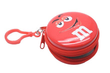 画像をギャラリービューアに読み込む, Ｍ＆Ｍｓ エムアンドエムズ カラビナケース コインケース 小銭入れ ミニポーチ スポークスキャンディ レッド 缶 美品 中古 30718
